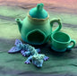 Teapot Set and Dragon