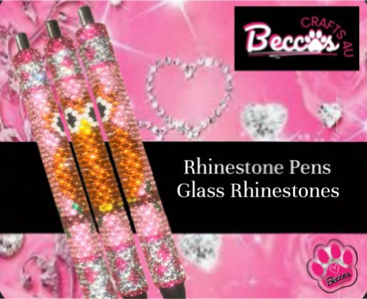 Owl Rhinestone Pen