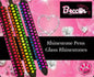 Rainbow Dots with Glass Rhinestones